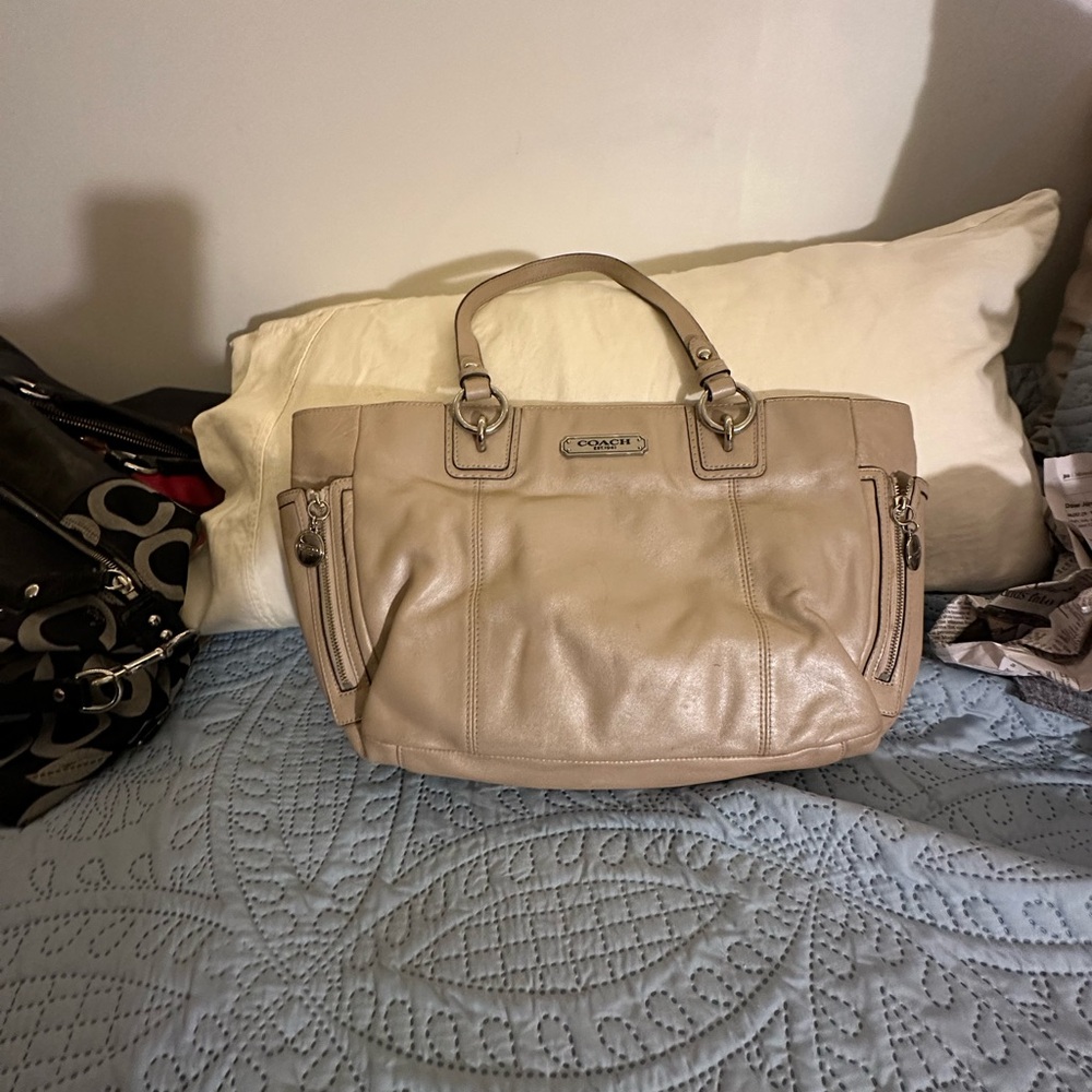 Coach Tan Shoulder Bag